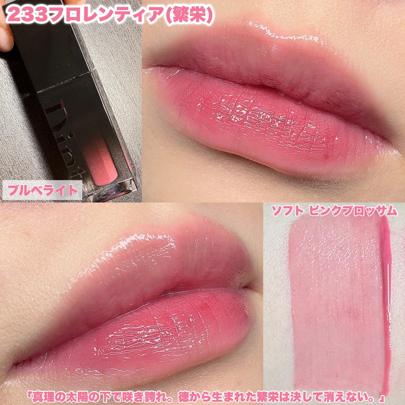 ブラーグロイリップティント/Dinto/リップティントを使ったクチコミ(4枚目)