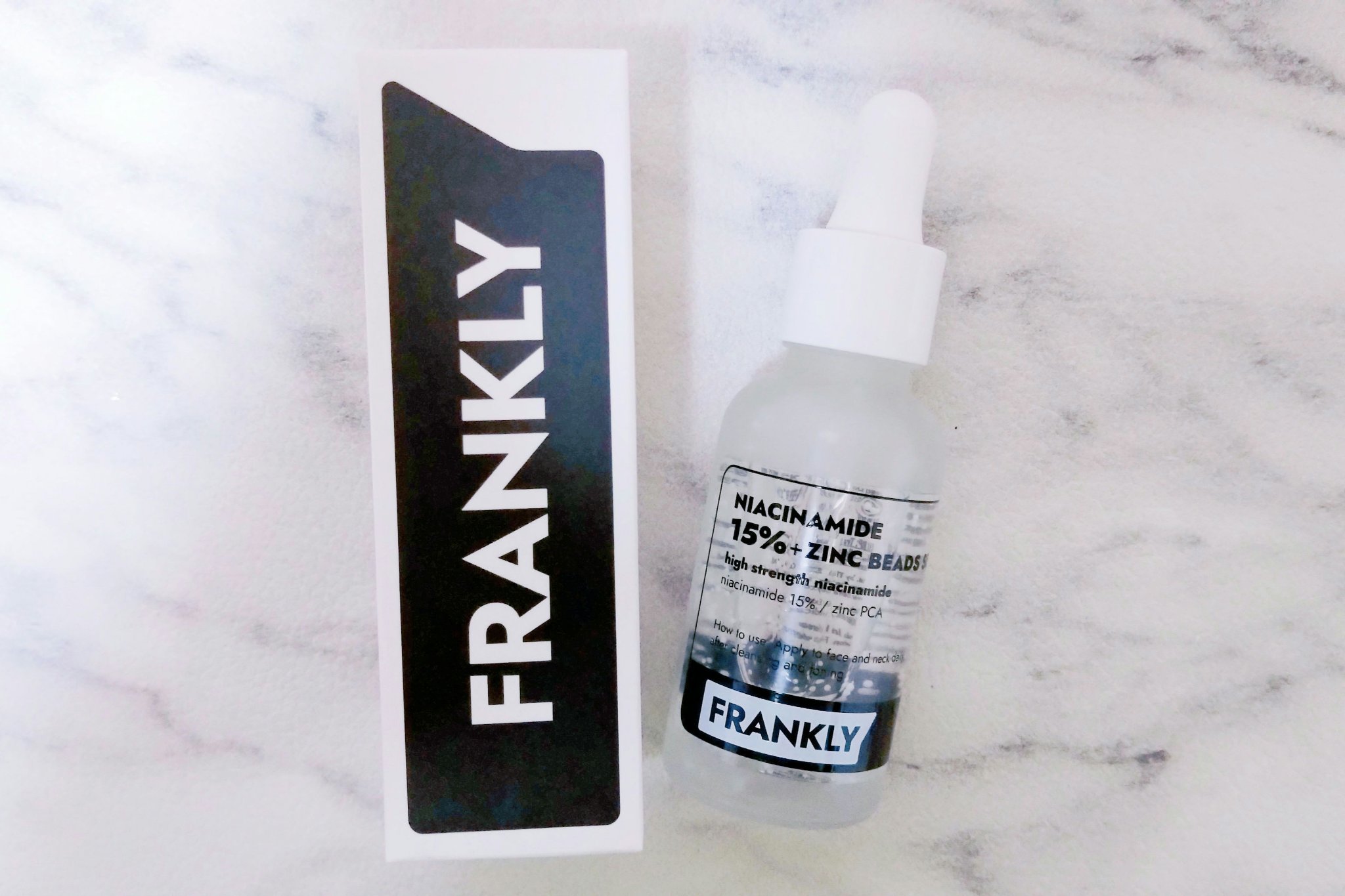 ナイアシンジンクビーズセラム/Frankly/美容液を使ったクチコミ（1枚目）