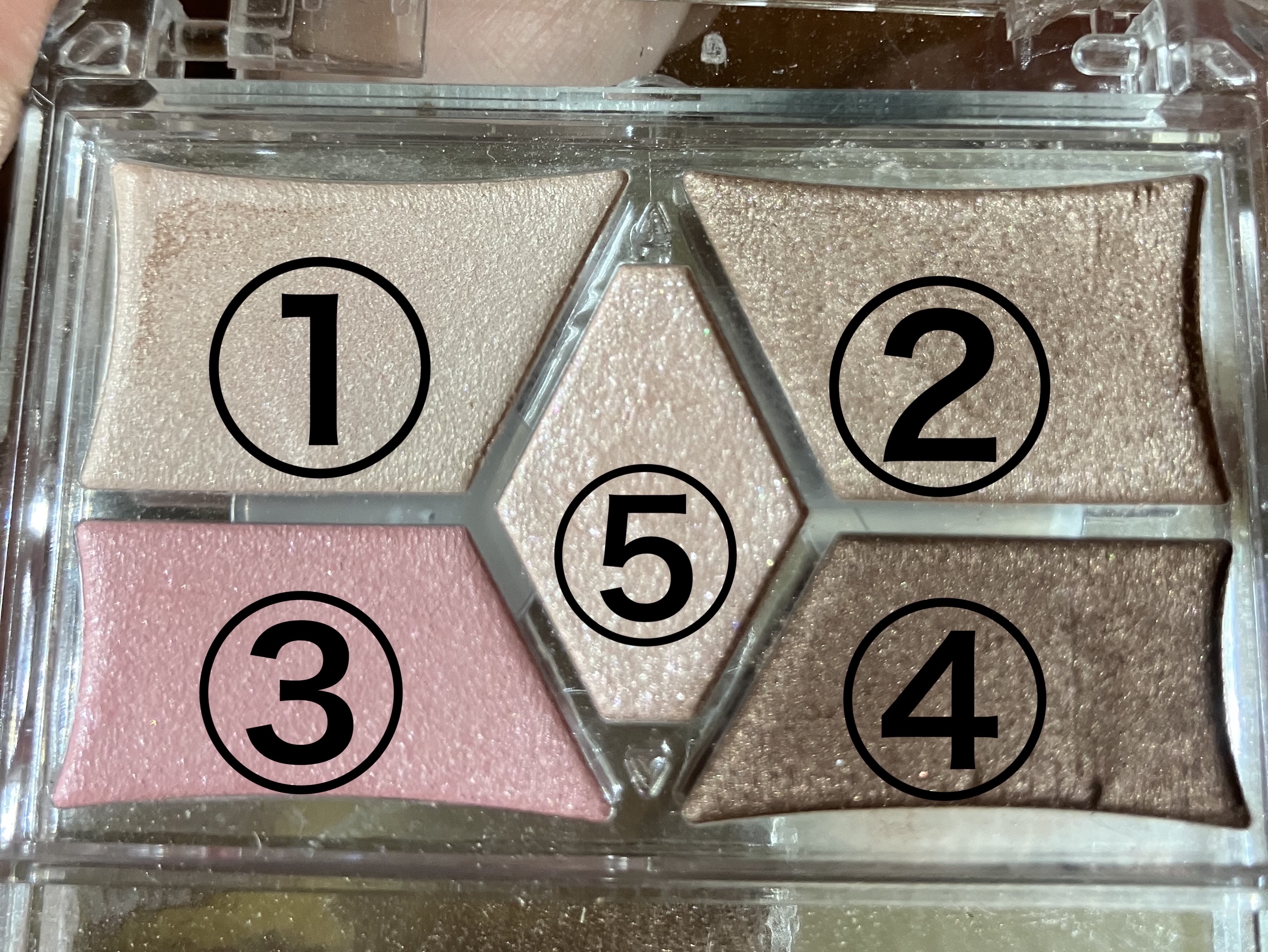 【旧品】パーフェクトスタイリストアイズ/キャンメイク/アイシャドウパレットを使ったクチコミ（2枚目）