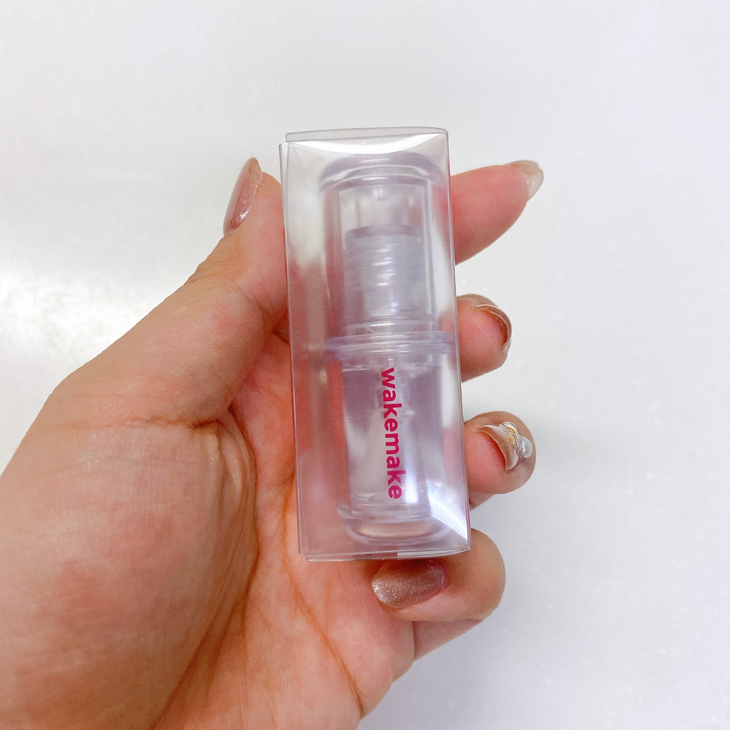 ウォータフルグロウティント/wakemake/リップティントを使ったクチコミ(7枚目)