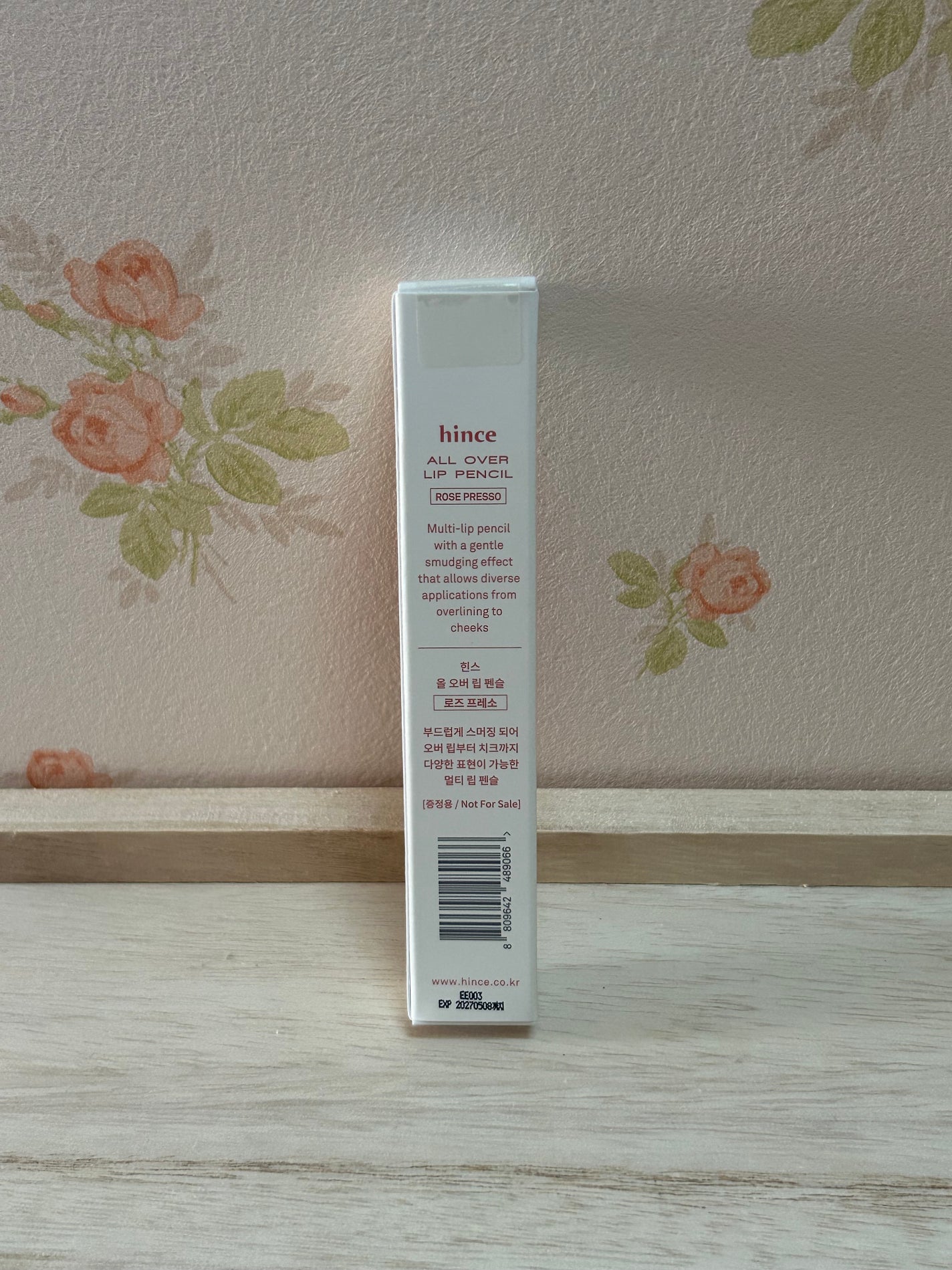 ALL OVER LIP PENCIL/hince/リップライナーを使ったクチコミ(2枚目)