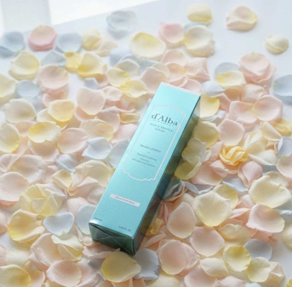 ホワイトトリュフアクアマリンエナジーセラム/ダルバ/ミスト状化粧水を使ったクチコミ(4枚目)