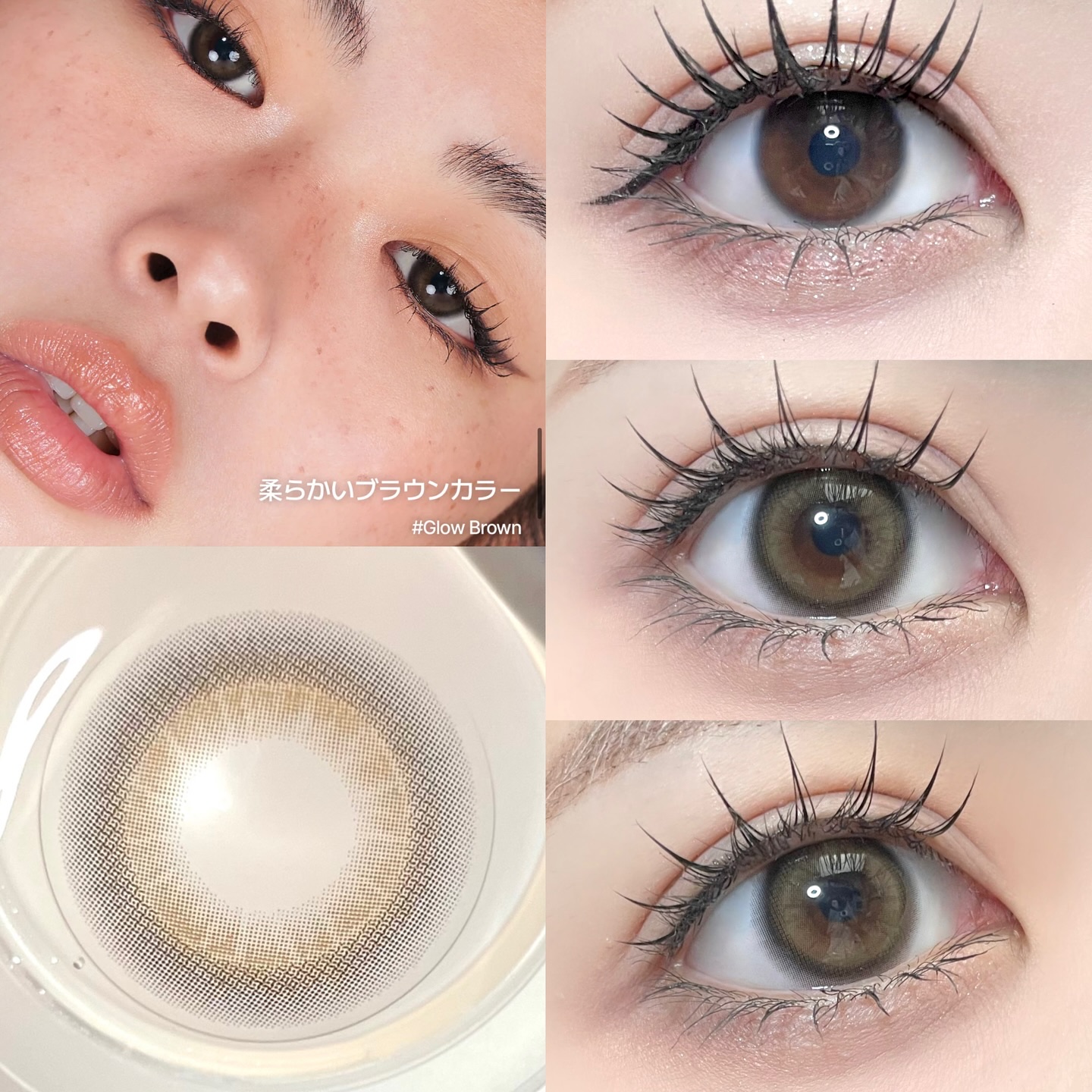 QuietKristin 1day/Hapa kristin/ワンデー（１DAY）カラコンを使ったクチコミ（3枚目）