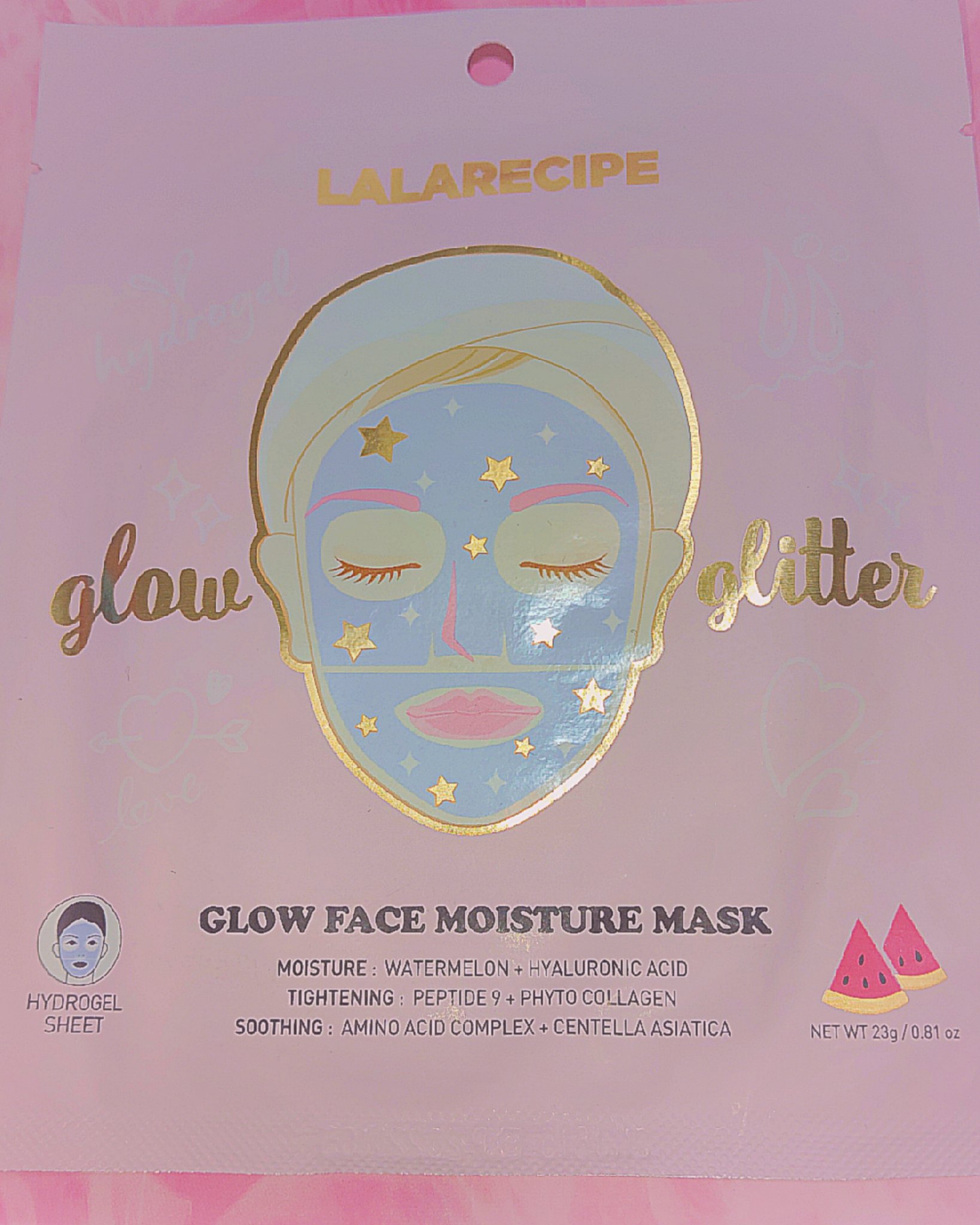 グロウフェイス　モイスチャーマスク/ララレシピ/シートマスク・パックを使ったクチコミ（1枚目）