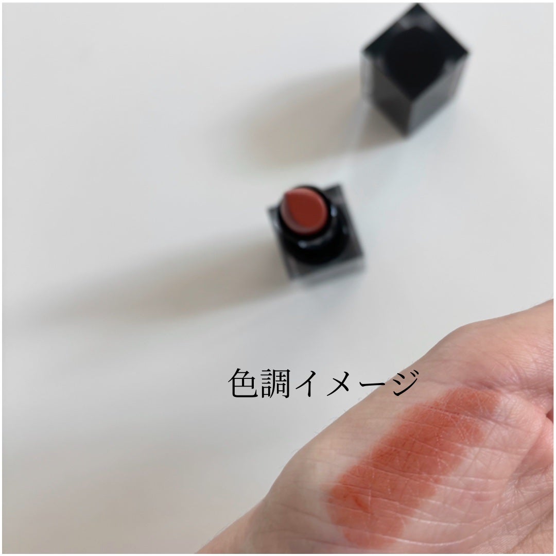 セルヴォーク ルージュ オー ミューテッドグロウ/Celvoke/口紅を使ったクチコミ(3枚目)