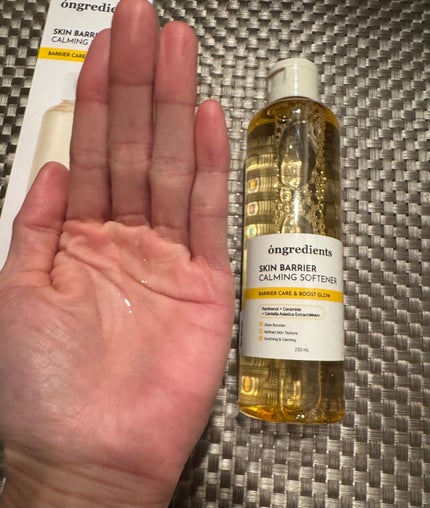 オングリディエンツ スキンバリアカーミングソフナー/Ongredients/化粧水を使ったクチコミ(2枚目)