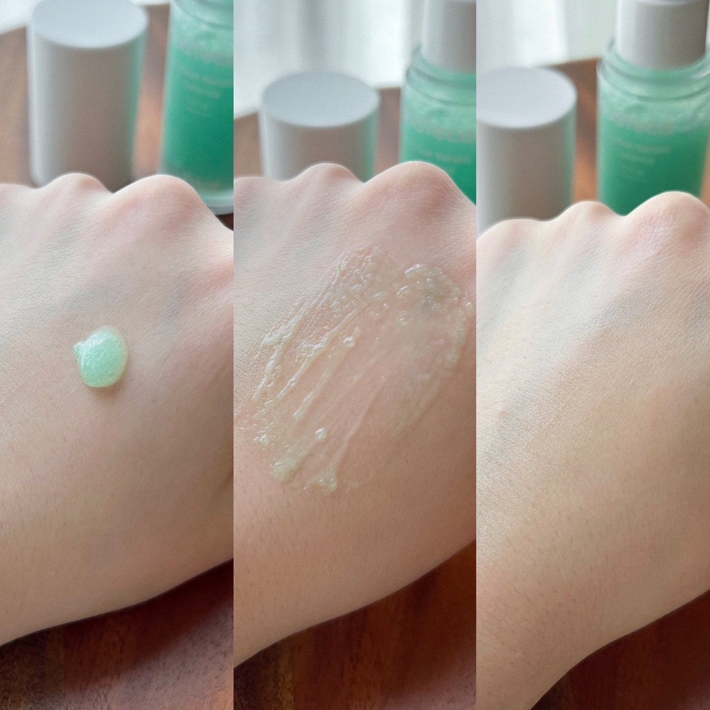 AquaTeca calming sun serum/Delphyr/日焼け止めローションを使ったクチコミ（3枚目）