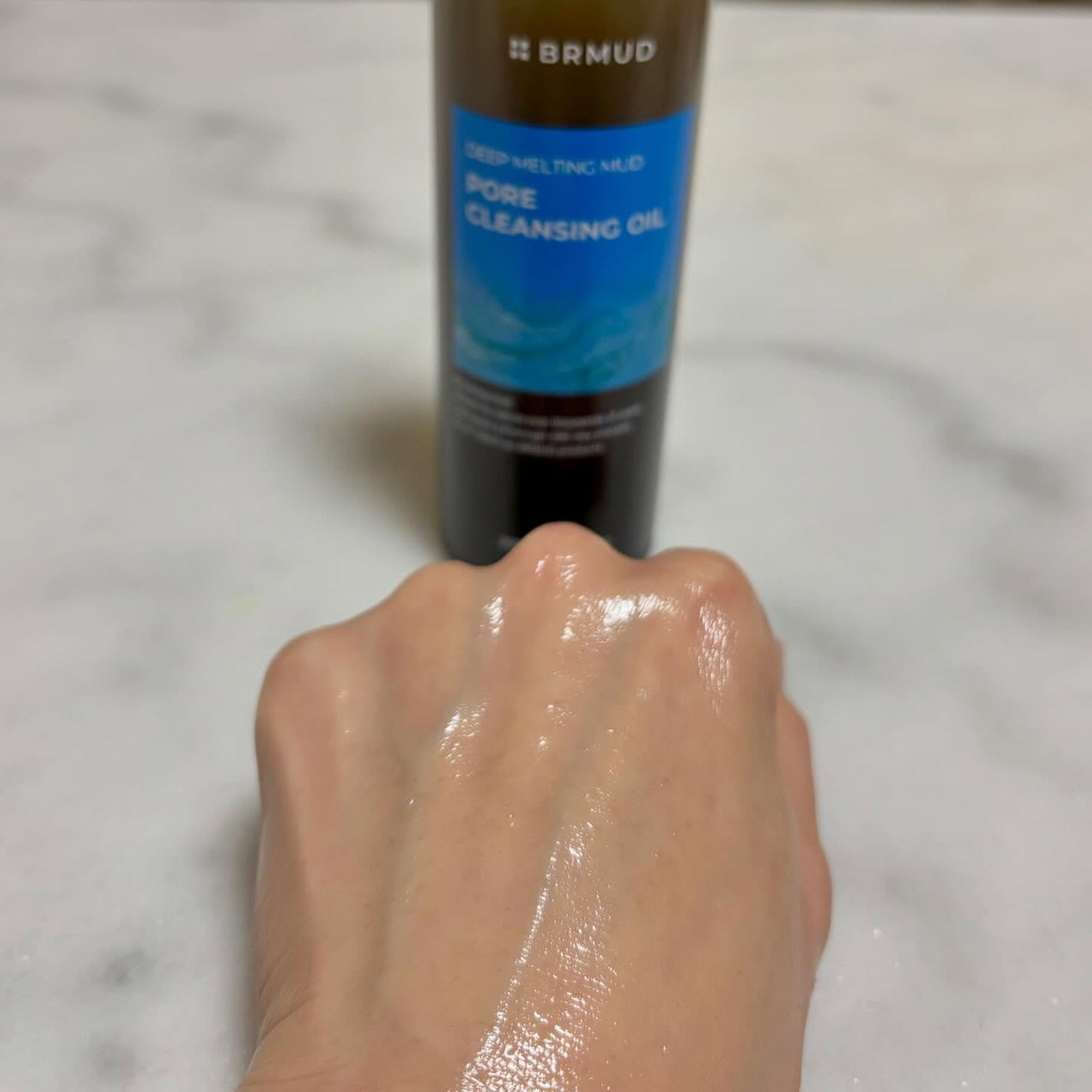 ディープメルティングマッドポアクレンジングオイル/BRMUD/オイルクレンジングを使ったクチコミ(3枚目)