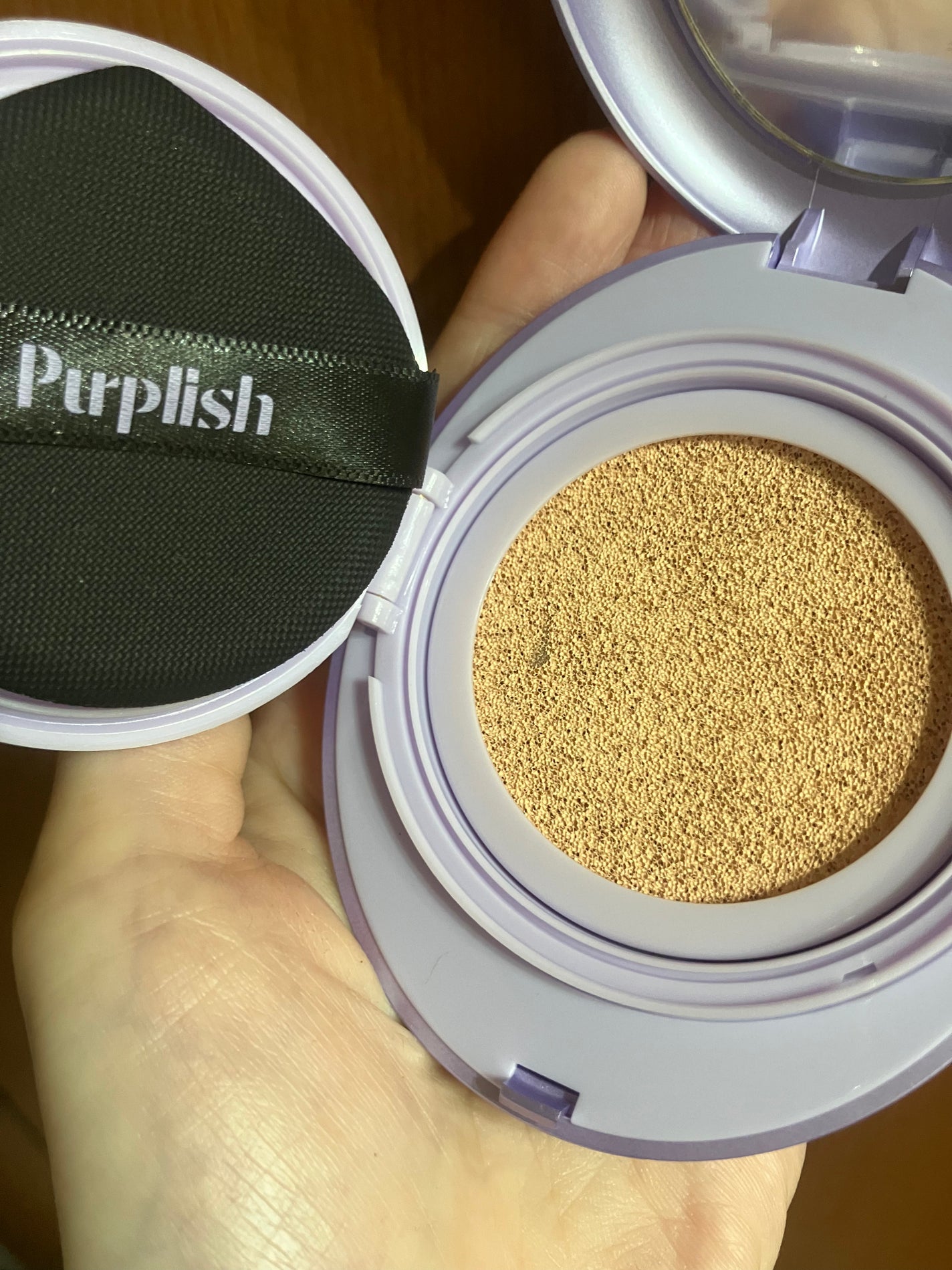 ソフトトーニングクッション/purplish/クッションファンデーションを使ったクチコミ(3枚目)