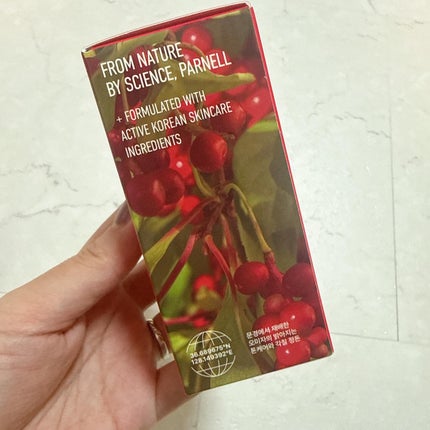 AHA 9.12 オミジャ 陶器肌 ウォッシュオフ セラム/parnell/美容液を使ったクチコミ(4枚目)