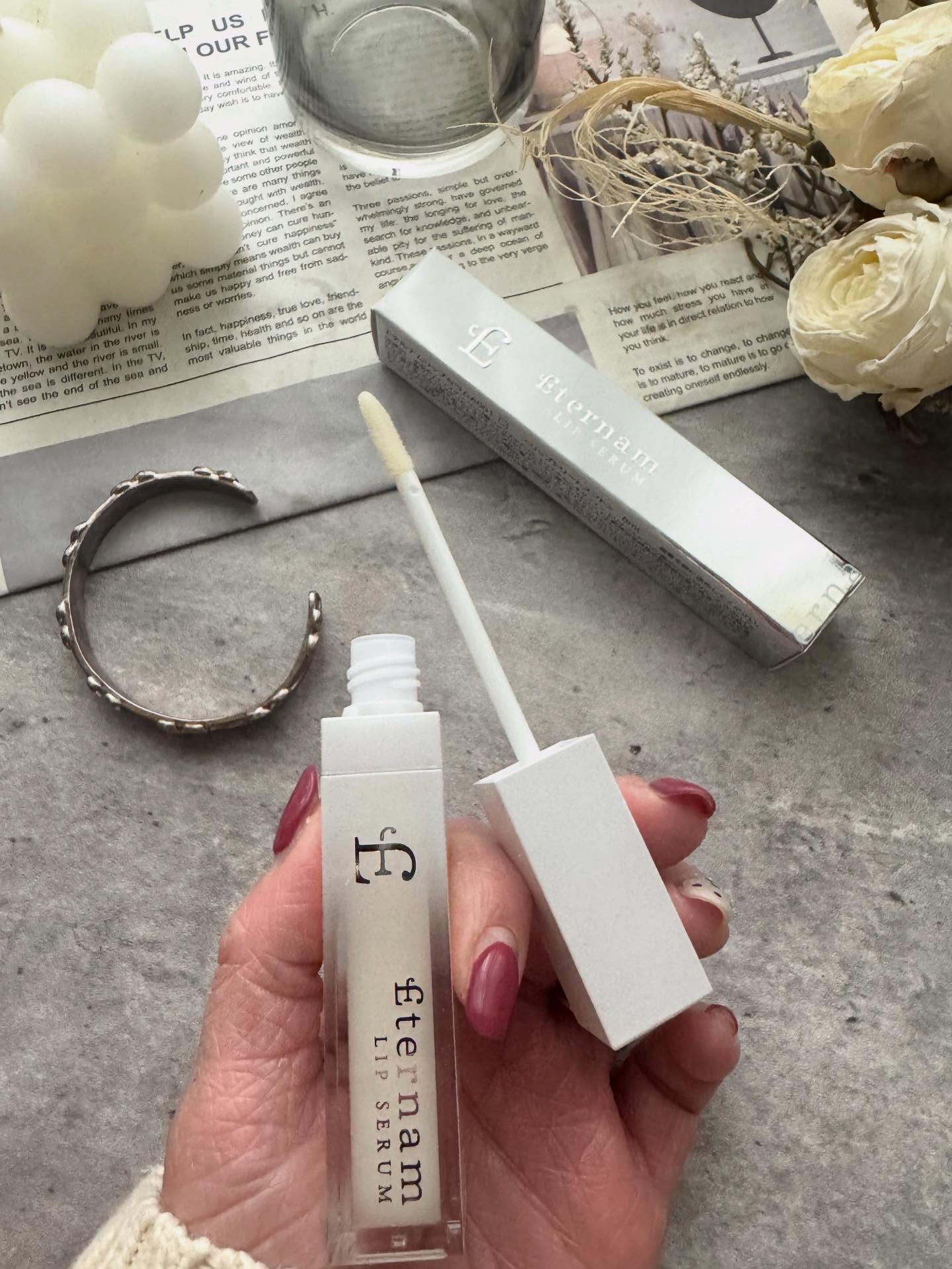 エテルナムリップセラム ​​ A001（クリア）/エテルナム/リップ美容液を使ったクチコミ（2枚目）