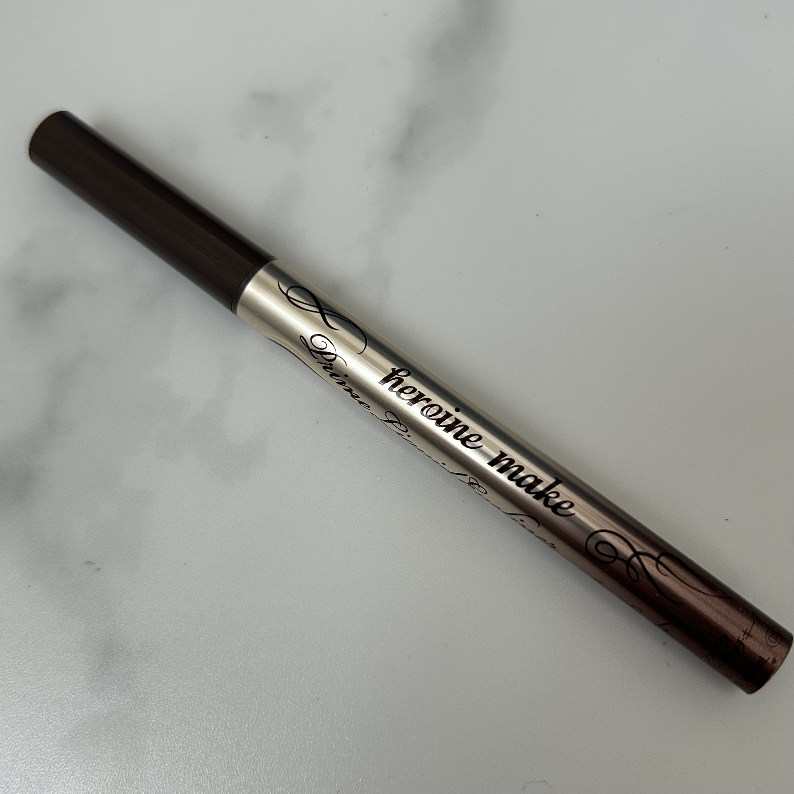 プライムリキッドアイライナー リッチキープ 05 モカグレージュ/ヒロインメイク/リキッドアイライナーを使ったクチコミ（1枚目）