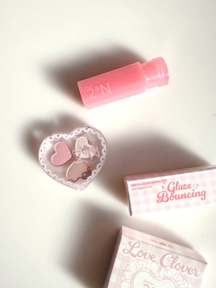 amy on LIPS 「2aN◆ラブクローバーパレット 03コットンピンク◆ミニグレ..」(1枚目)