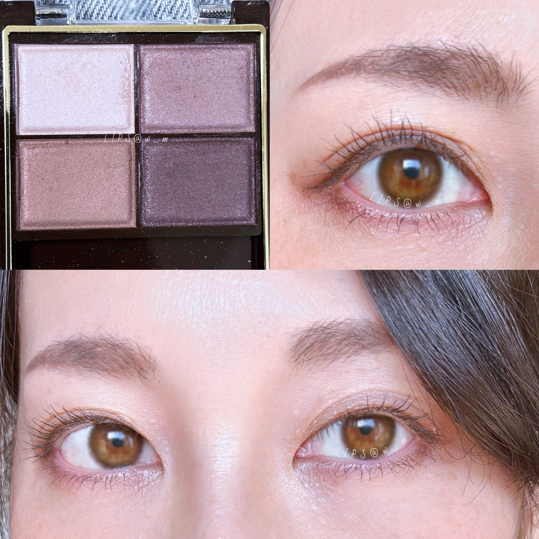 スキニーリッチシャドウ/excel/アイシャドウパレットを使ったクチコミ（1枚目）