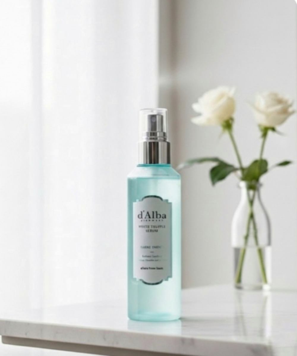 ホワイトトリュフアクアマリンエナジーセラム/ダルバ/ミスト状化粧水を使ったクチコミ(2枚目)