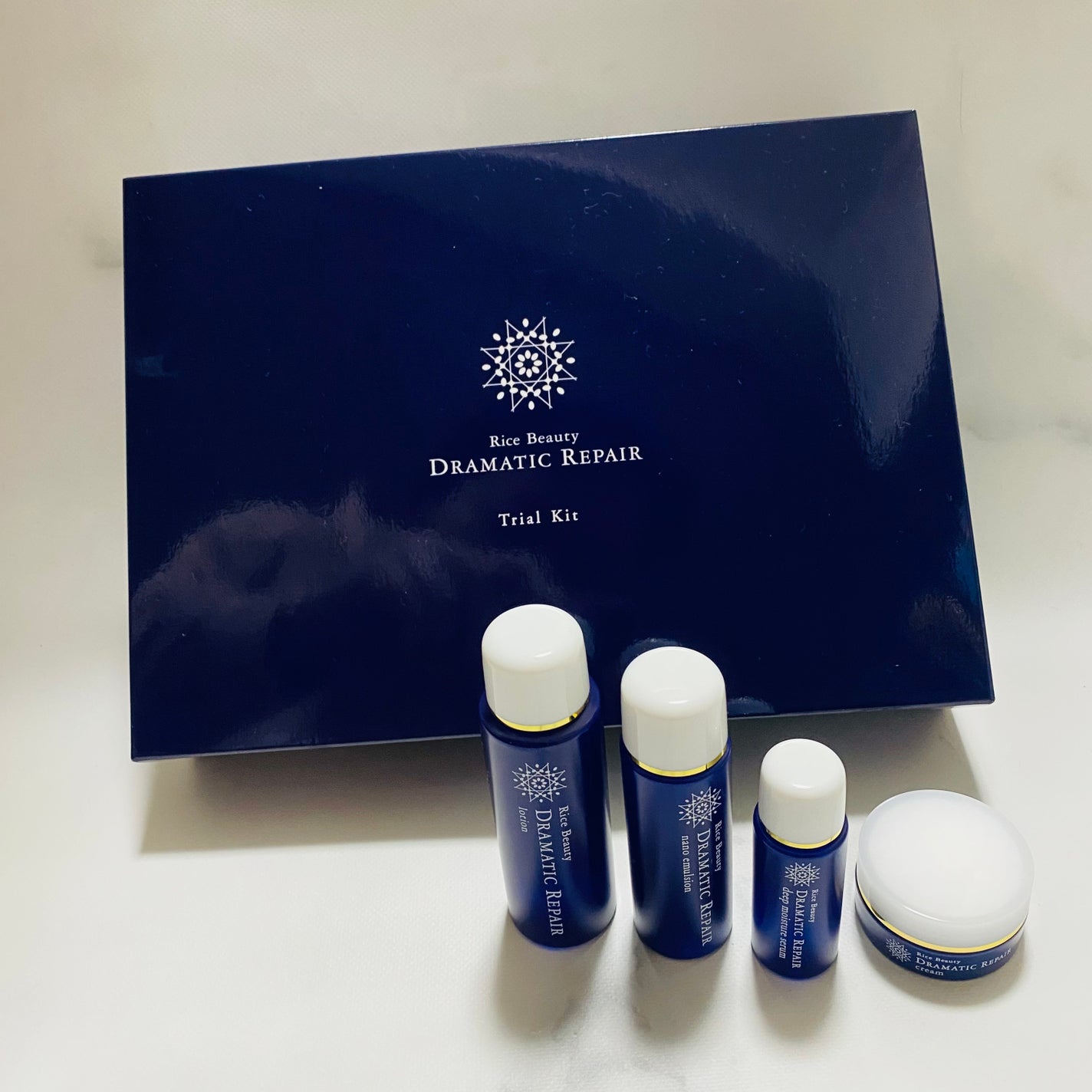 ライスビューティ ドラマティックリペア トライアルキット/白鶴の化粧品/スキンケアキットを使ったクチコミ(1枚目)