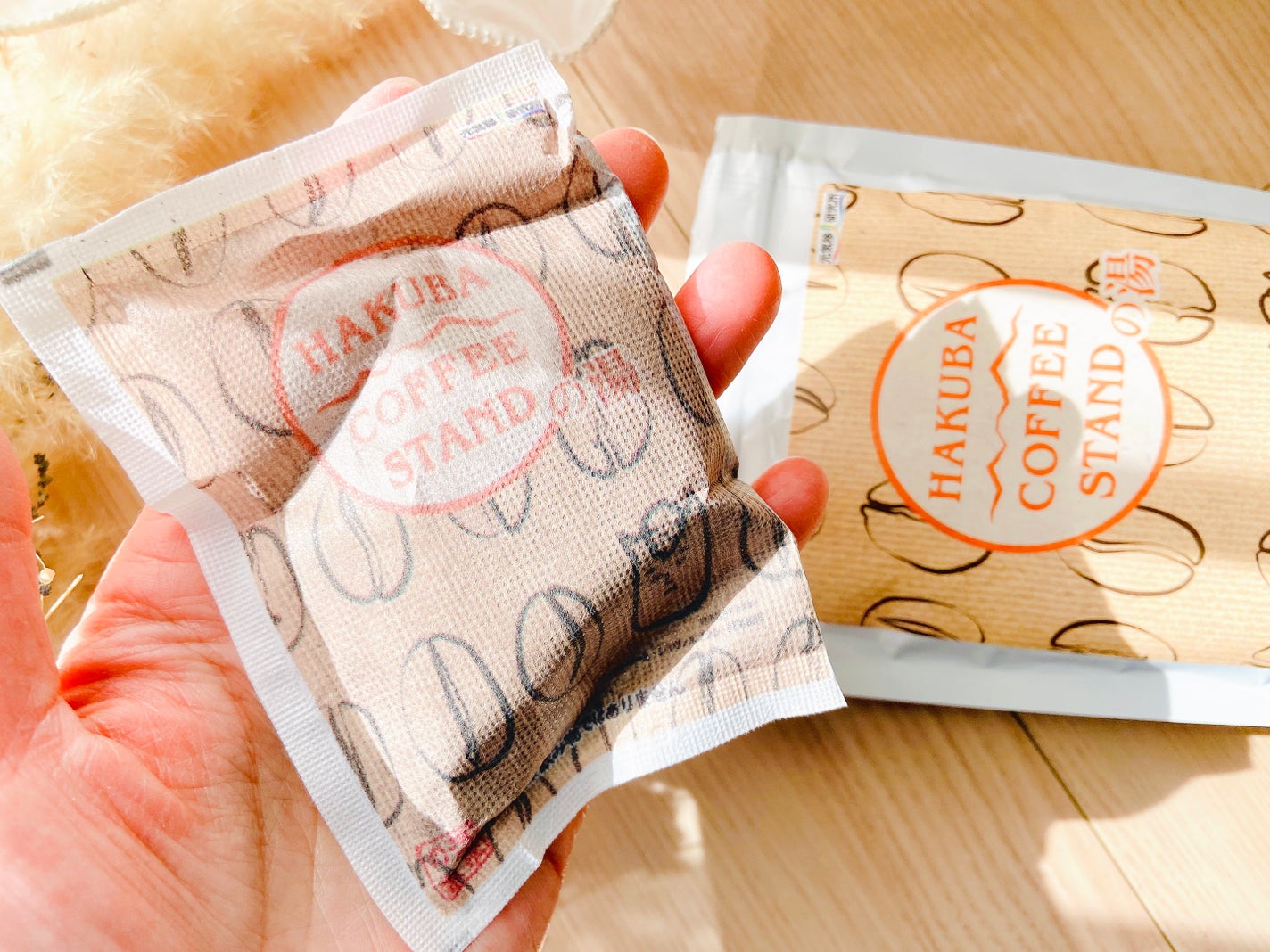 HAKUBA COFFEE STANDの湯/元気のさとだより/生薬系入浴剤を使ったクチコミ(5枚目)