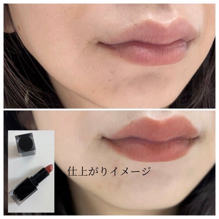 セルヴォーク ルージュ オー ミューテッドグロウ/Celvoke/口紅を使ったクチコミ(4枚目)