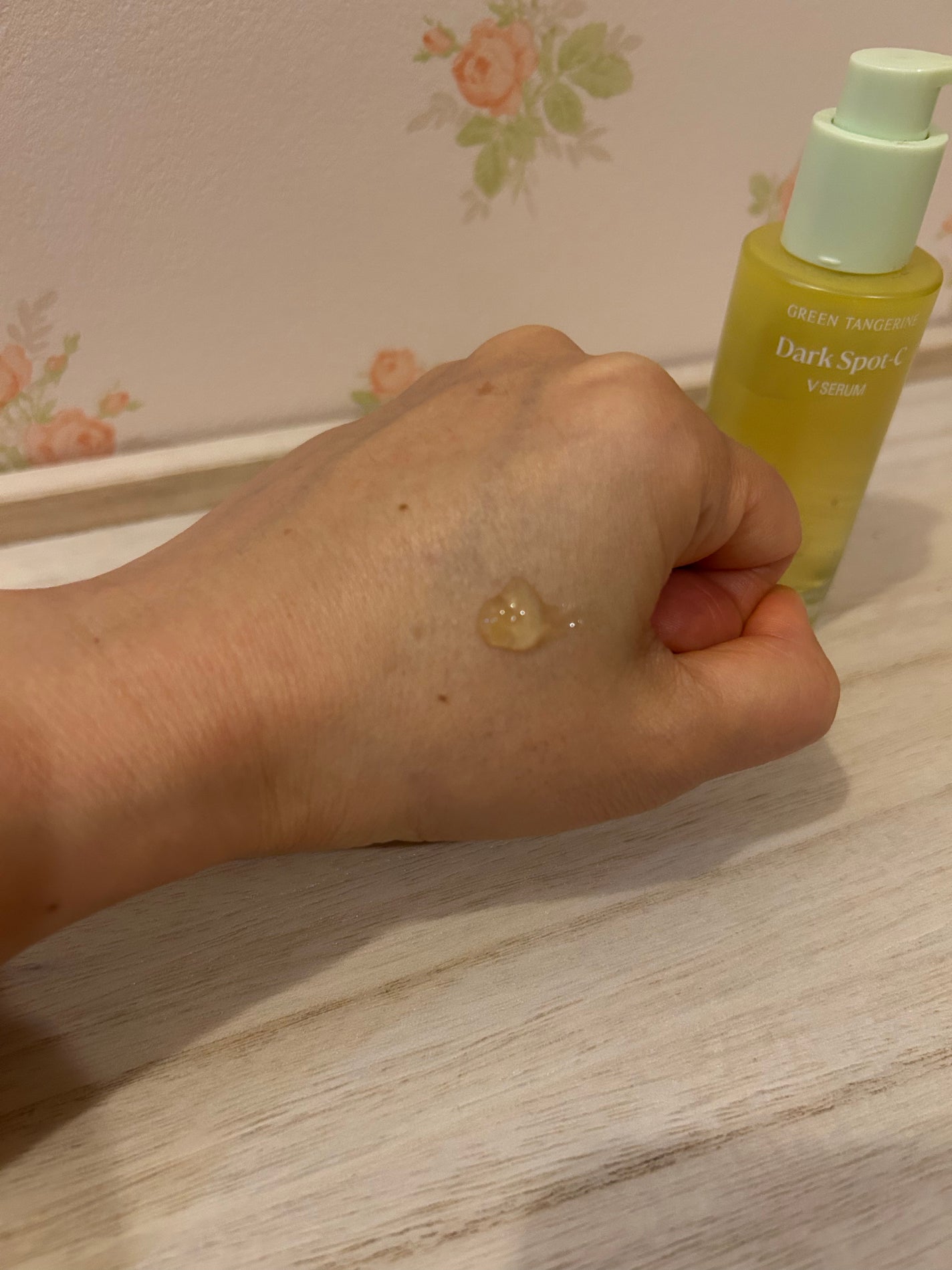グリーンタンジェリン ビタC ダークスポットケアセラム/goodal/美容液を使ったクチコミ(3枚目)