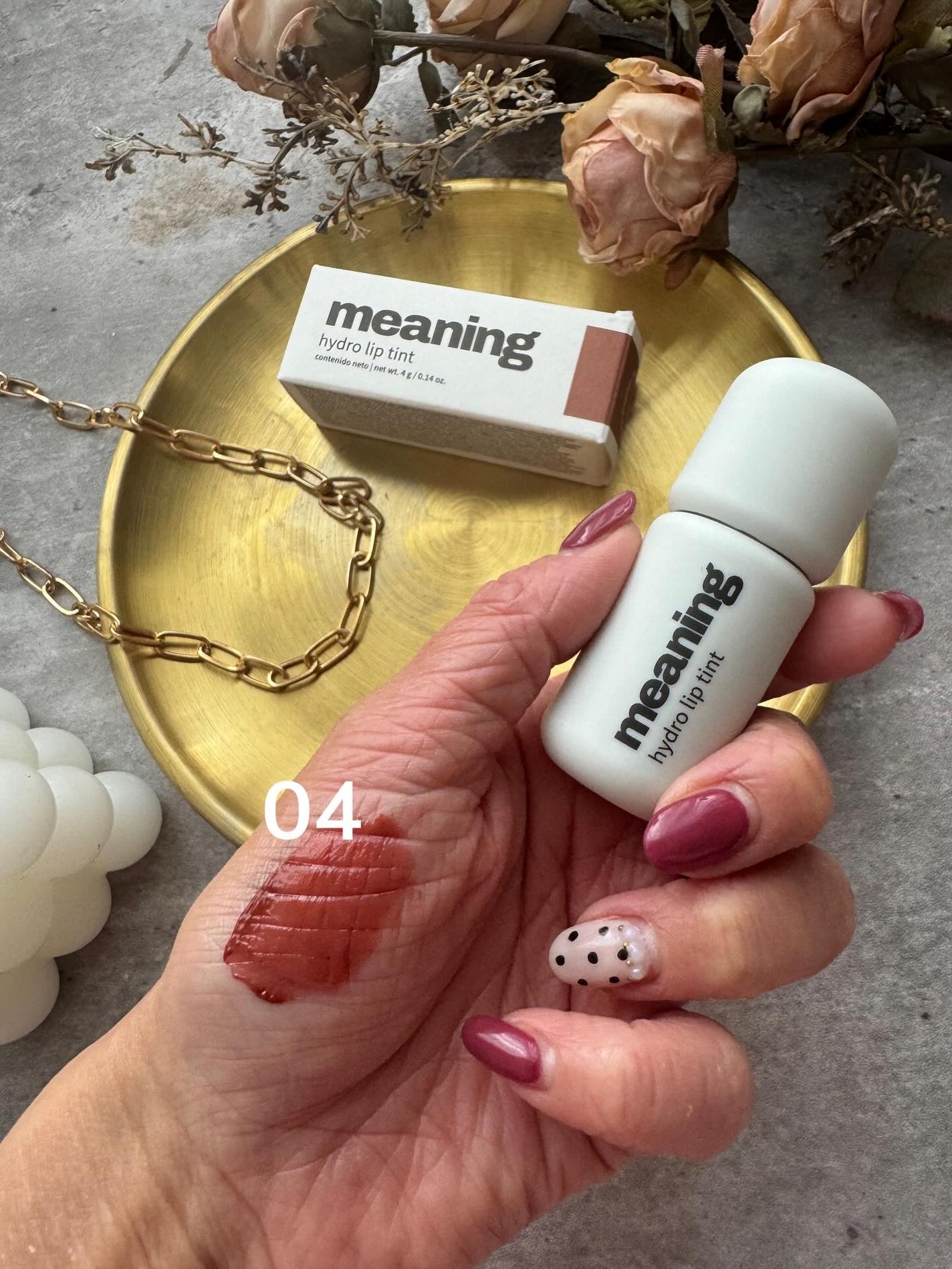 ハイドロリップティント/meaning/リップティントを使ったクチコミ(3枚目)