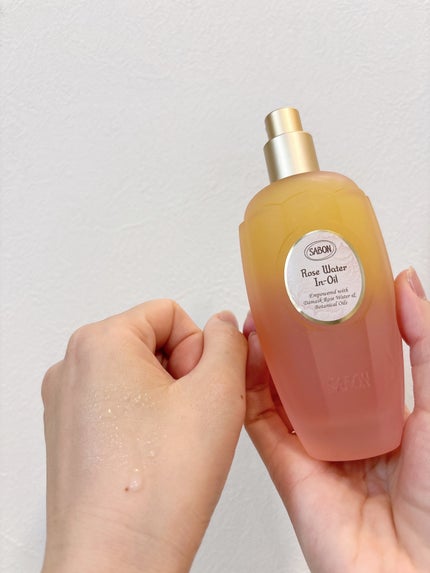 ローズウォーターインオイル/SABON/ミスト状化粧水を使ったクチコミ(3枚目)