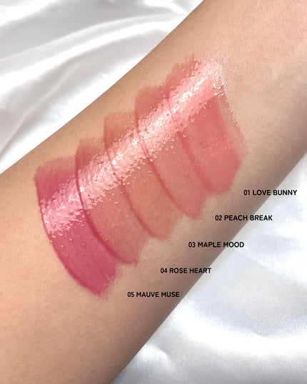 ボリューミングカラーグロス/CandyDoll/リップグロスを使ったクチコミ(4枚目)