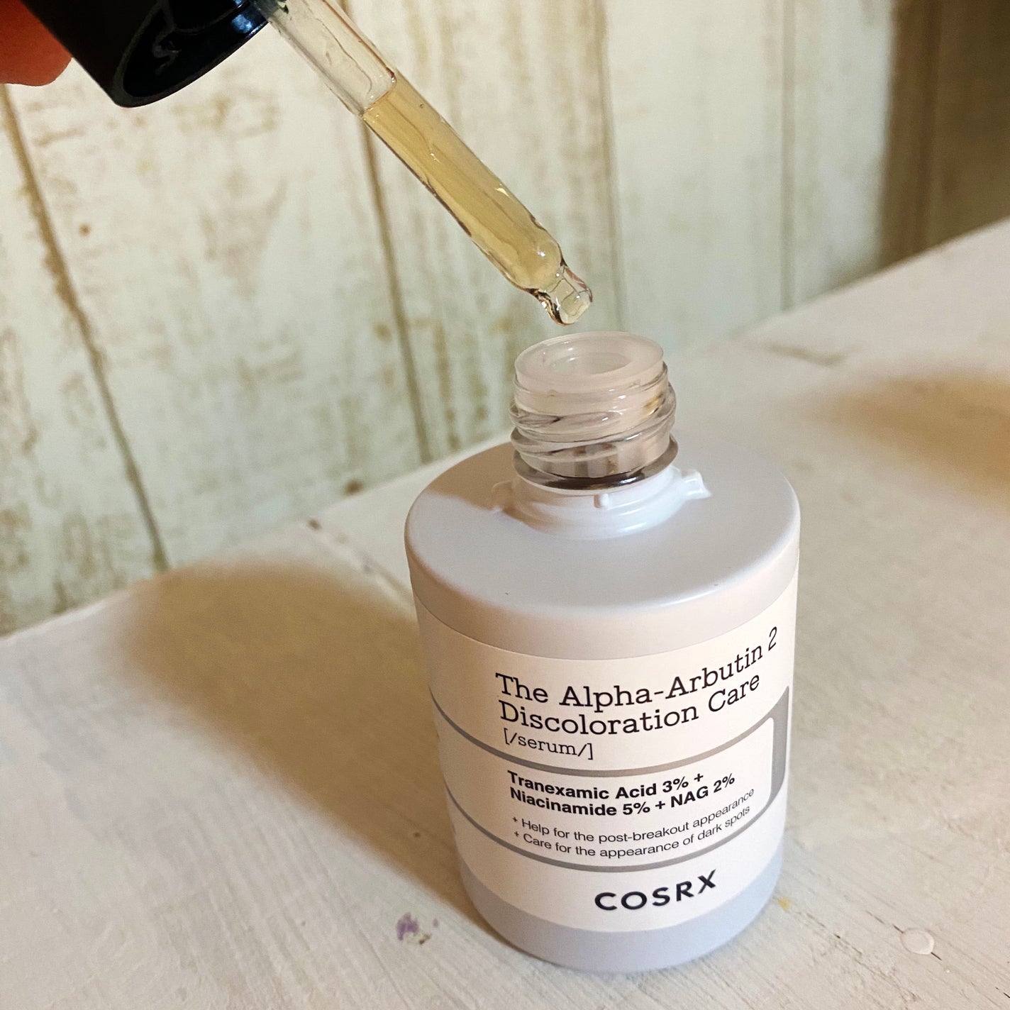 RXザ・アルファアルブチン2 ニキビ跡ケアセラム/COSRX/美容液を使ったクチコミ(2枚目)