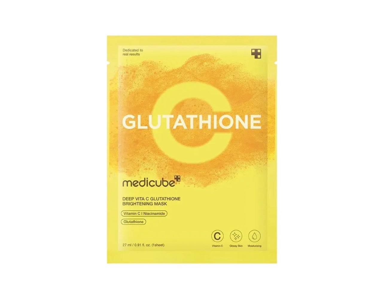ディープ ビタC グルタチオン ブライトニング マスク/MEDICUBE/シートマスク・パックを使ったクチコミ(1枚目)