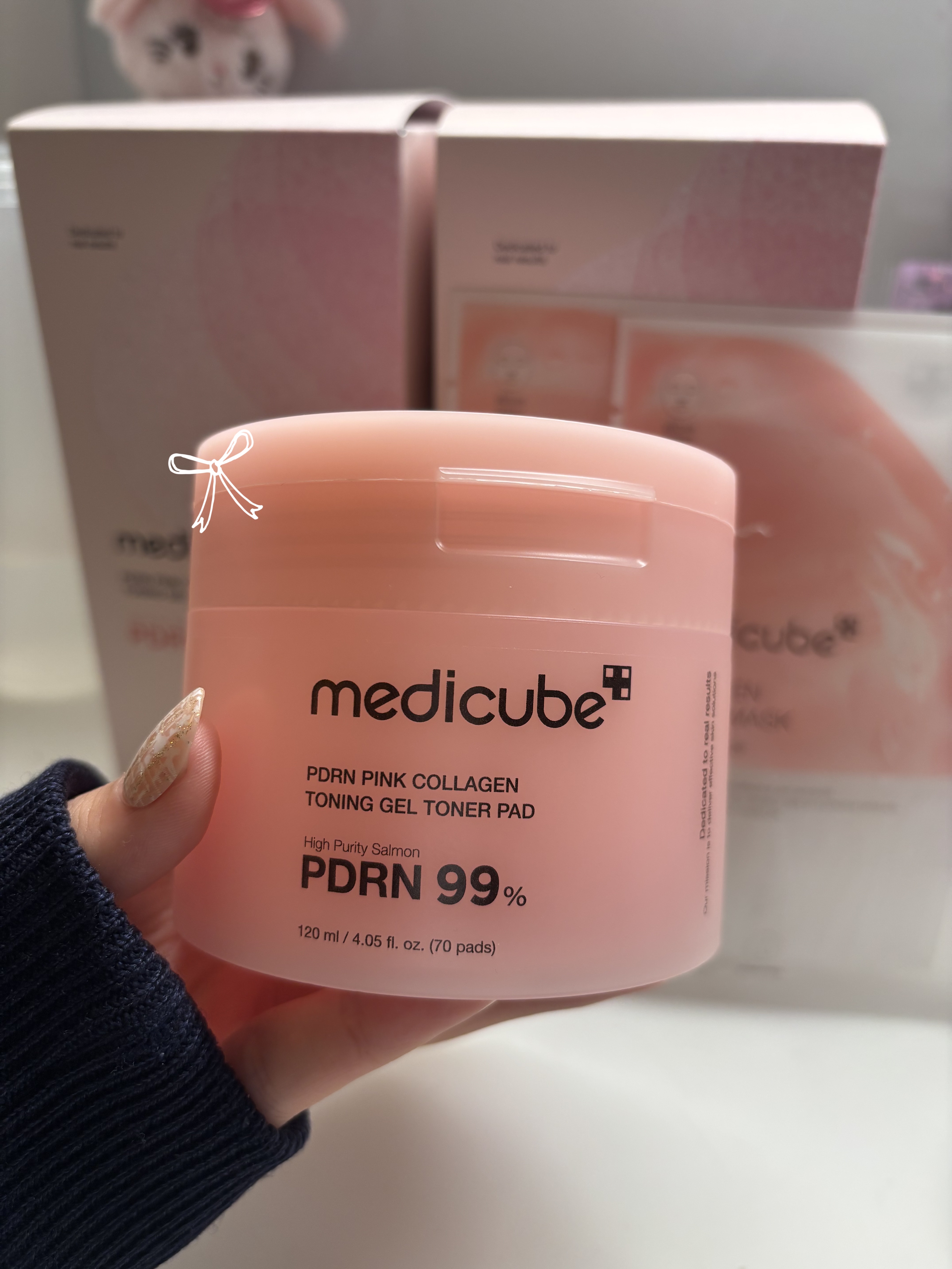 PDRNコラーゲントーニングゲルトナーパット 70枚/MEDICUBE/トナーパッドを使ったクチコミ（1枚目）