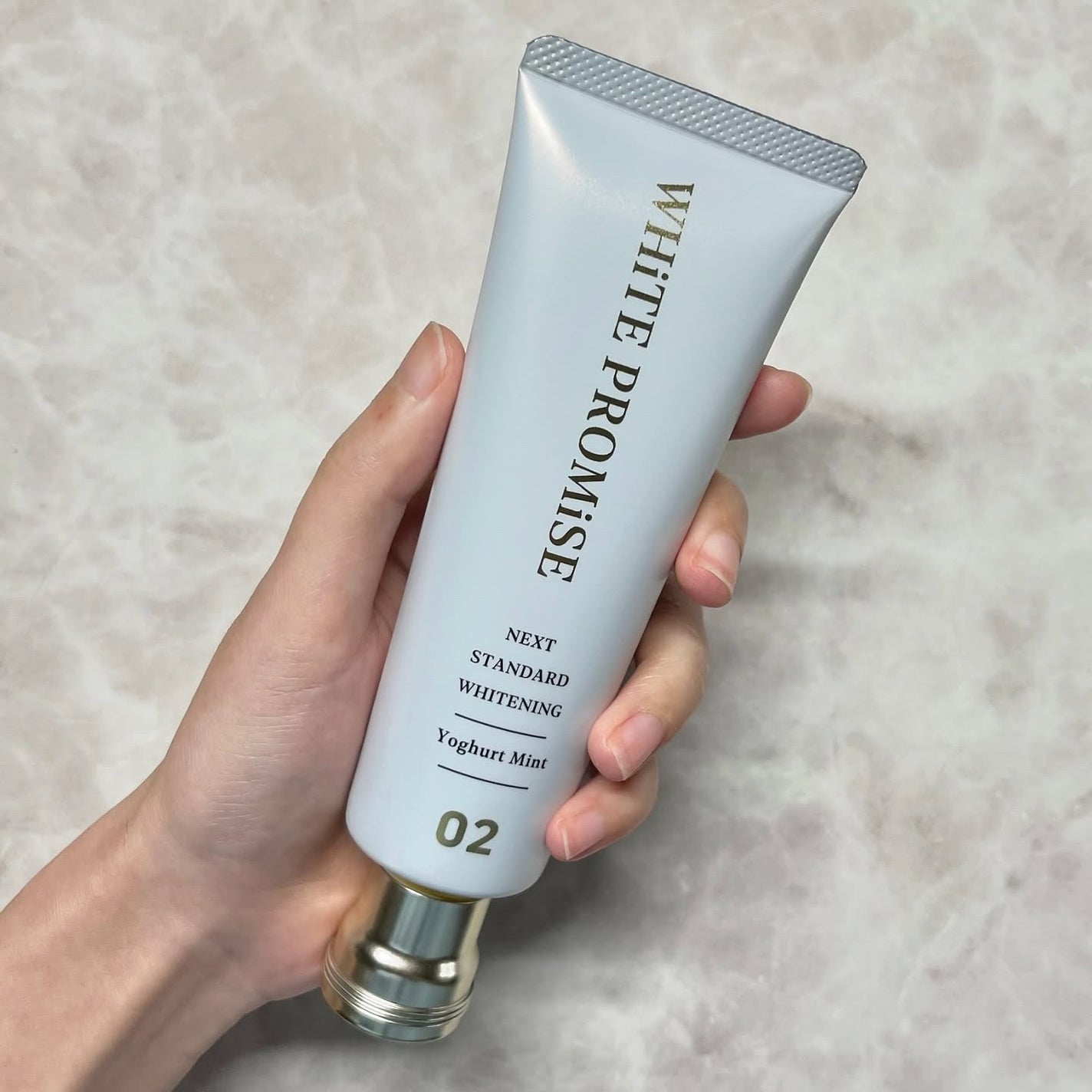 ホワイトプロミス 美白*+むし歯予防*/WHiTE PROMiSE/歯磨き粉を使ったクチコミ(3枚目)