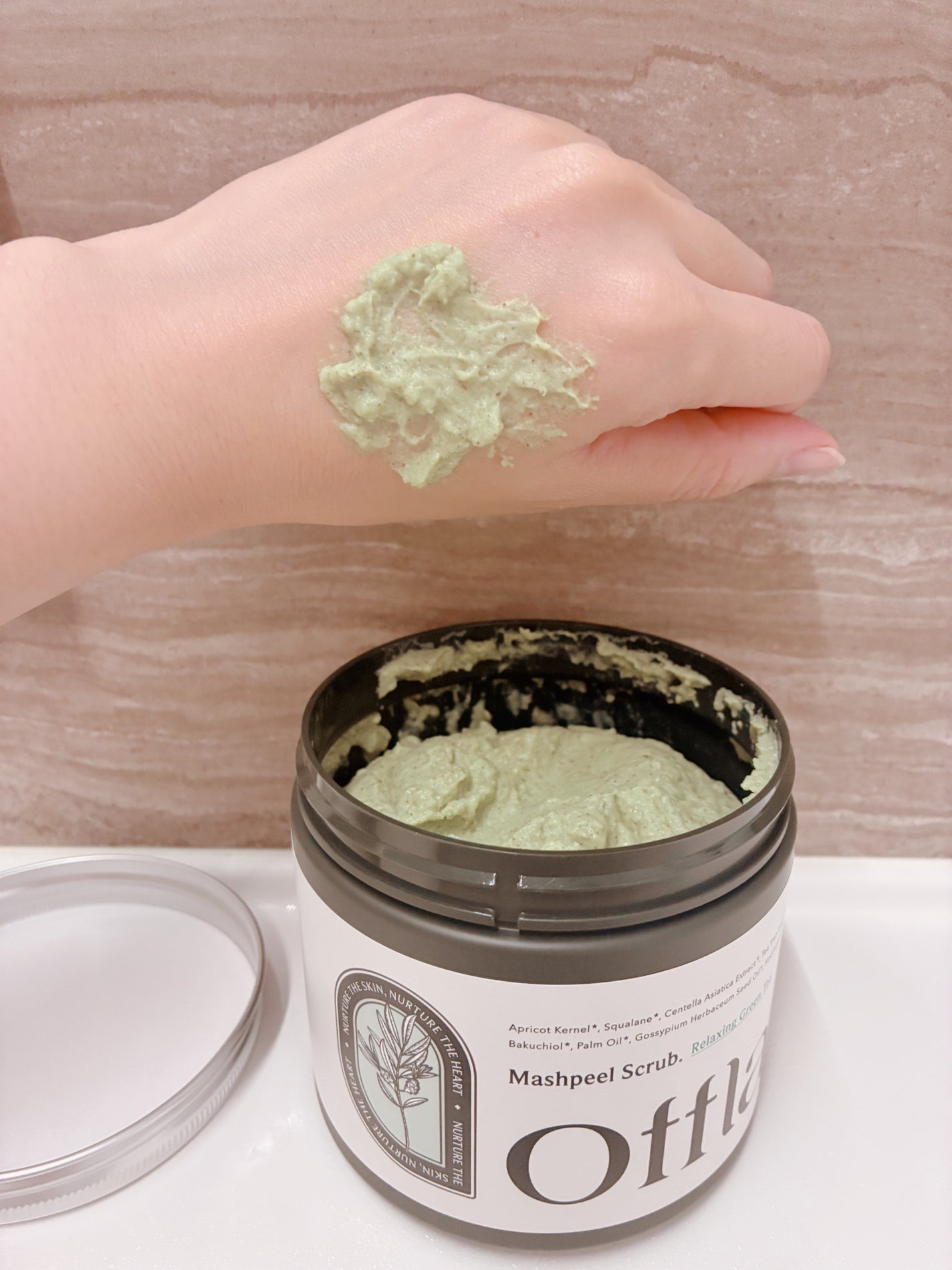 オフラットマシュピールスクラブ/Offlat/ピーリングを使ったクチコミ(3枚目)