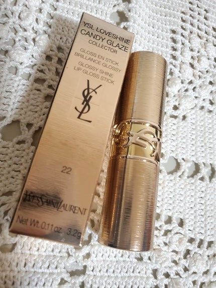 YSL ラブシャイン キャンディグレーズ/YVES SAINT LAURENT BEAUTE/口紅を使ったクチコミ(1枚目)