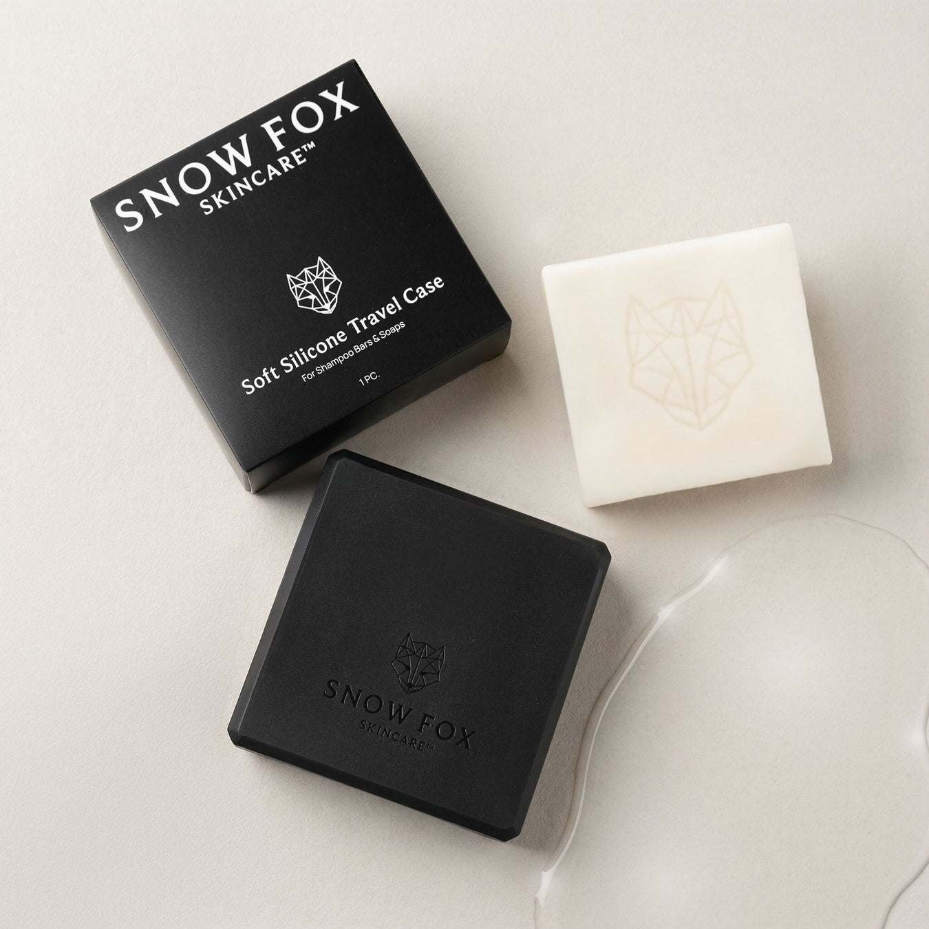 ソフト シリコーン トラベル バーケース / SNOW FOX SKINCARE