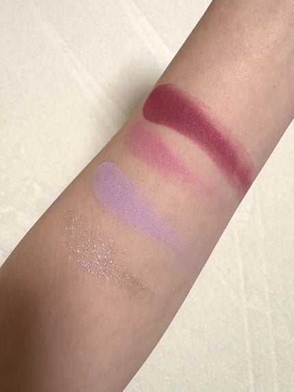 ドリームランドアイシャドウ ( 4シェード )/ZEESEA/アイシャドウパレットを使ったクチコミ(3枚目)