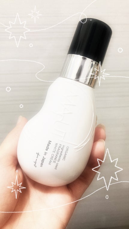 オーガニックフレグランスホワイトクリーム/MAPUTI/デリケートゾーンケアを使ったクチコミ(1枚目)