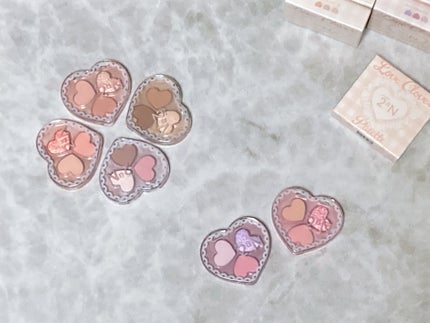 ラブクローバーパレット/2aN/アイシャドウパレットを使ったクチコミ(1枚目)