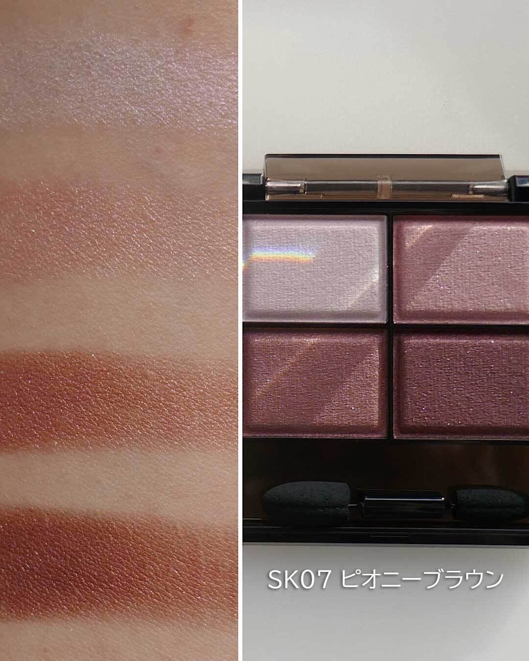 エクセル スキニーリッチシャドウ N/excel/アイシャドウパレットを使ったクチコミ(9枚目)