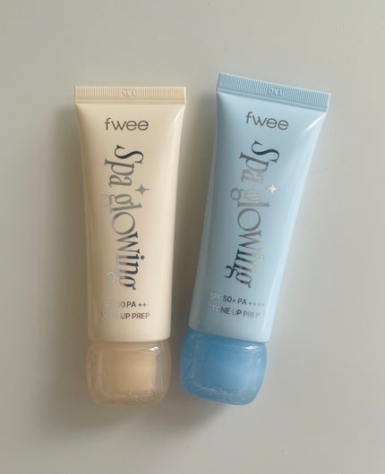 スパグロウUVトーンアップベース/fwee/化粧下地を使ったクチコミ(1枚目)