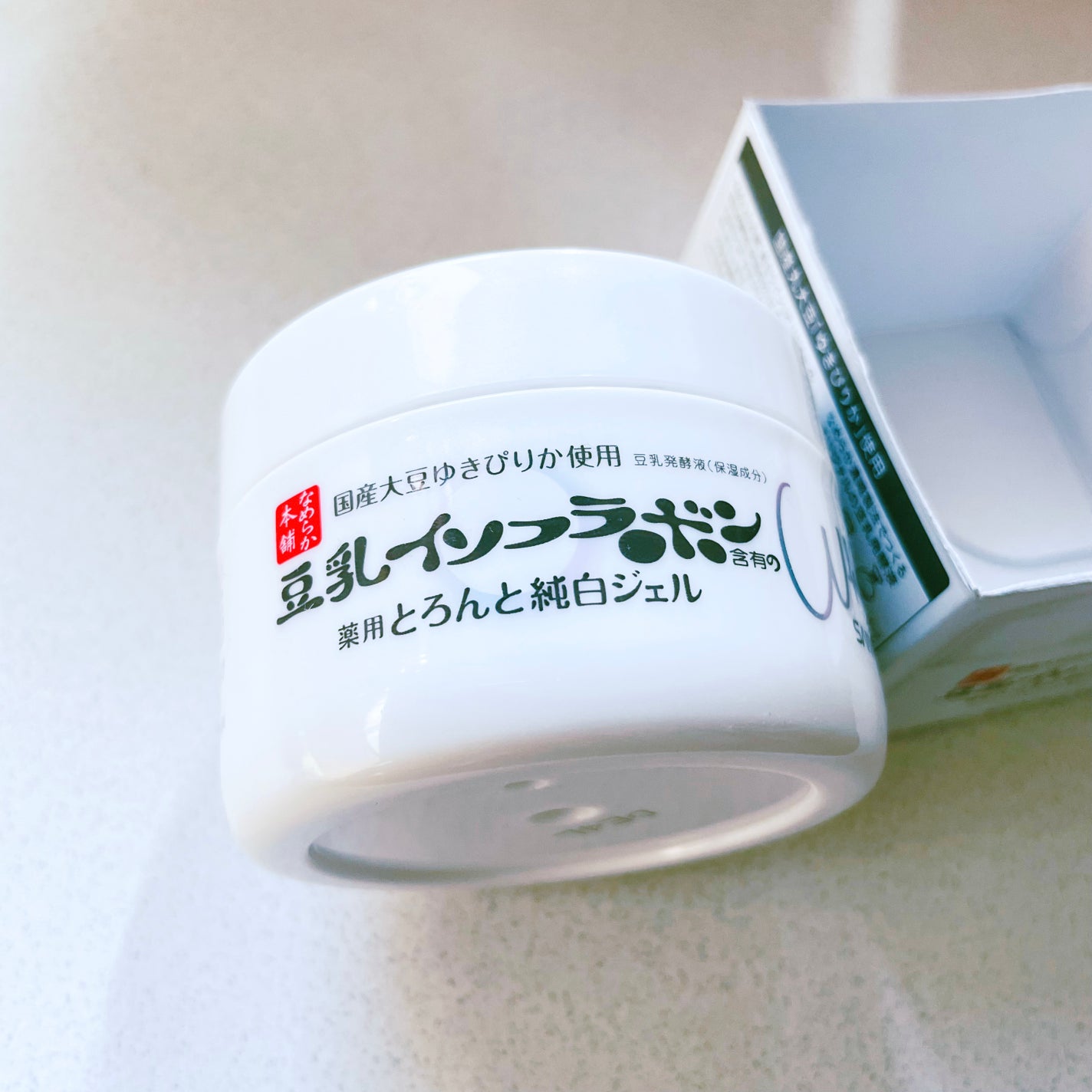 とろんと濃ジェル 薬用美白 N/なめらか本舗/オールインワン化粧品を使ったクチコミ(1枚目)