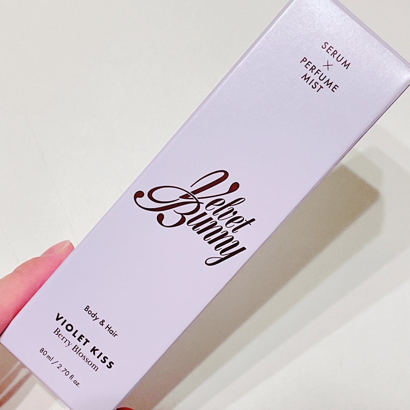 セラム X パフュームミスト VIOLET KISS/Velvet Bunny/香水(レディース)を使ったクチコミ(5枚目)