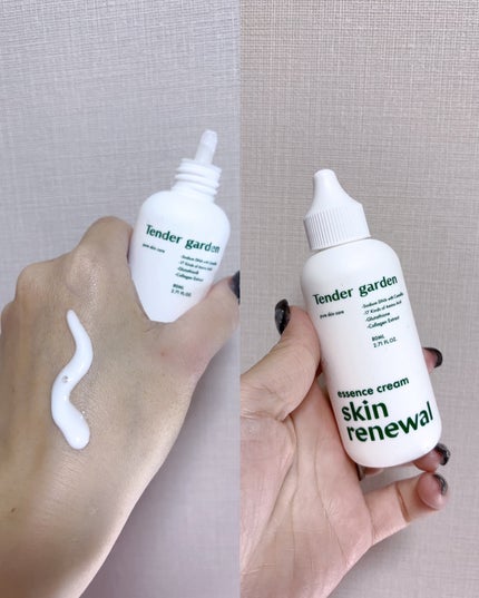 スキンリニューアル エッセンスクリーム/Tender garden/フェイスクリームを使ったクチコミ(3枚目)
