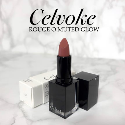 セルヴォーク ルージュ オー ミューテッドグロウ/Celvoke/口紅を使ったクチコミ(1枚目)