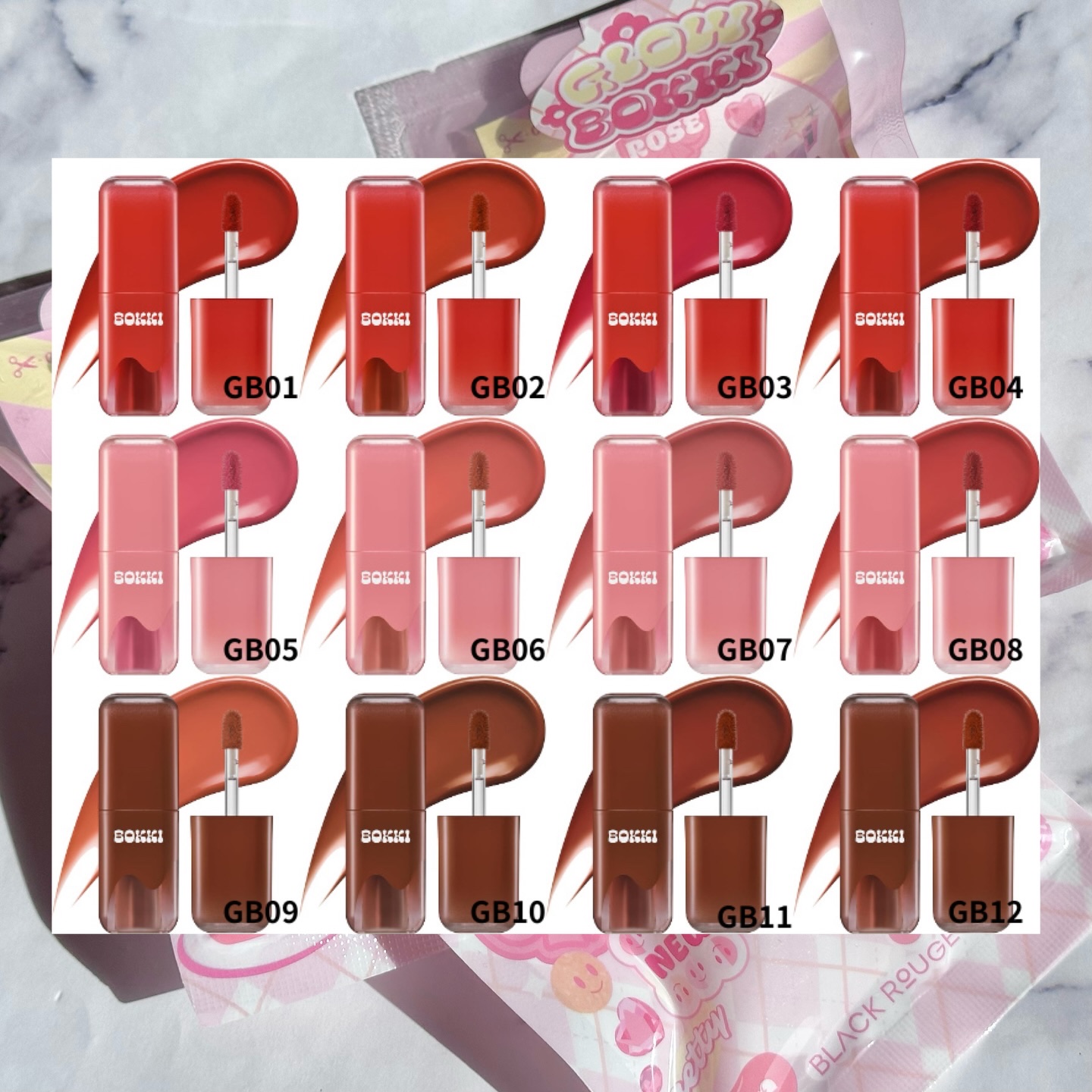 グローポッキーティント/BLACK ROUGE/リップティントを使ったクチコミ（3枚目）