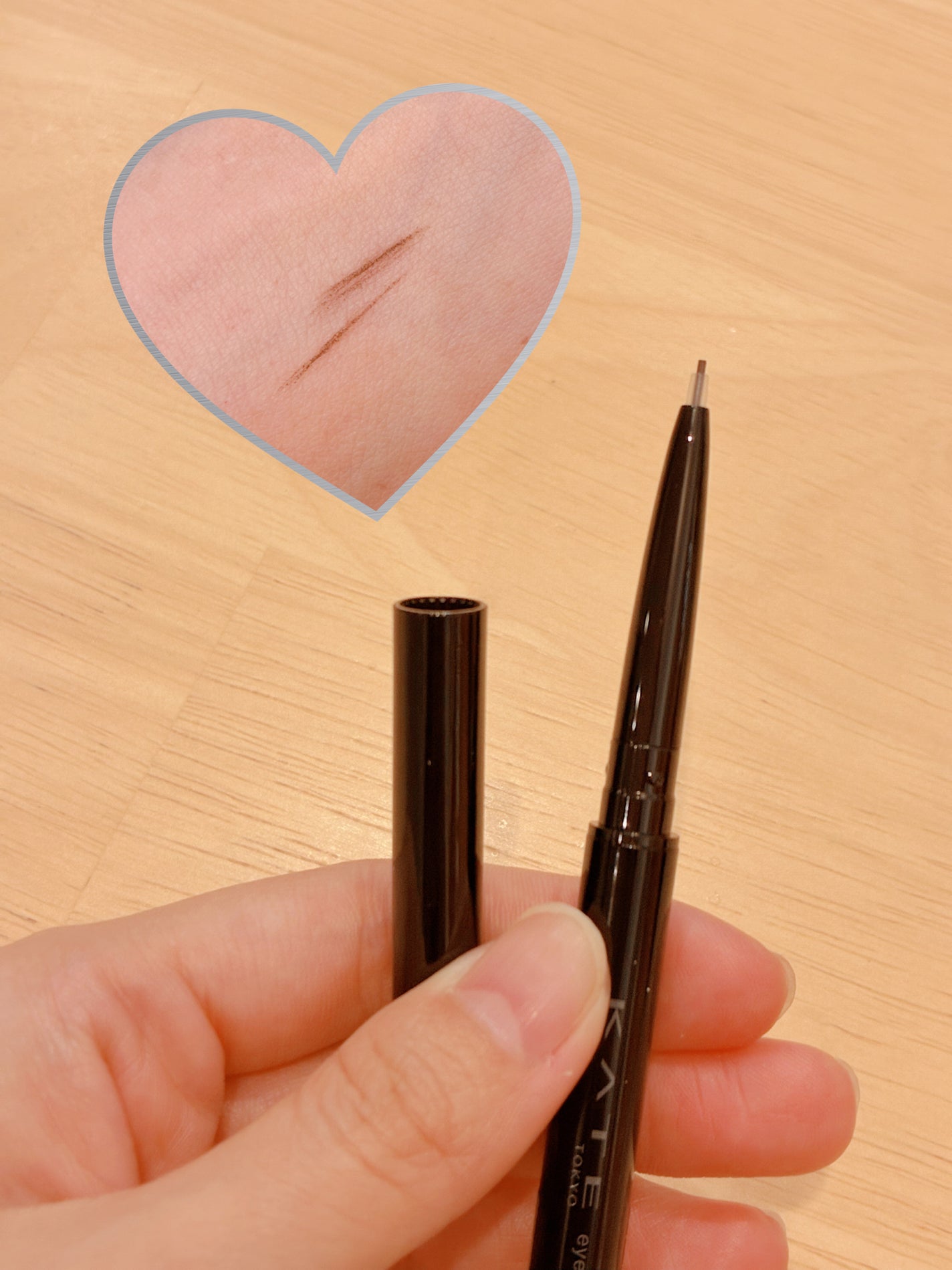 ケイト アイブロウペンシルスーパースリム0.8/KATE/アイブロウペンシルを使ったクチコミ(2枚目)