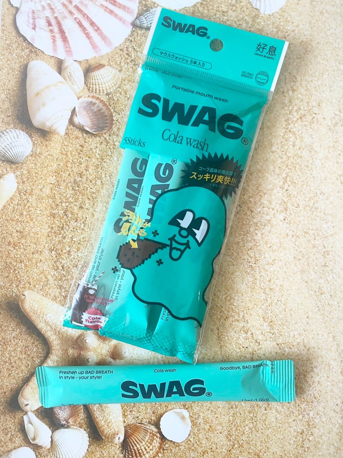 スワッグ コーラウォッシュ/SWAG/マウスウォッシュ・スプレーを使ったクチコミ(1枚目)