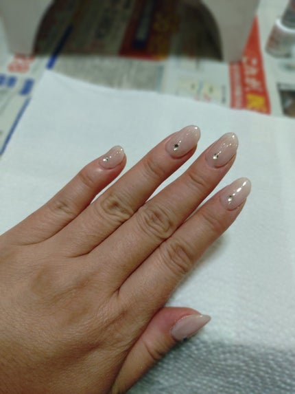 まっつん on LIPS 「本日ニューネイル💅乾燥の時期になってくると本当爪が割れて割れて..」(8枚目)