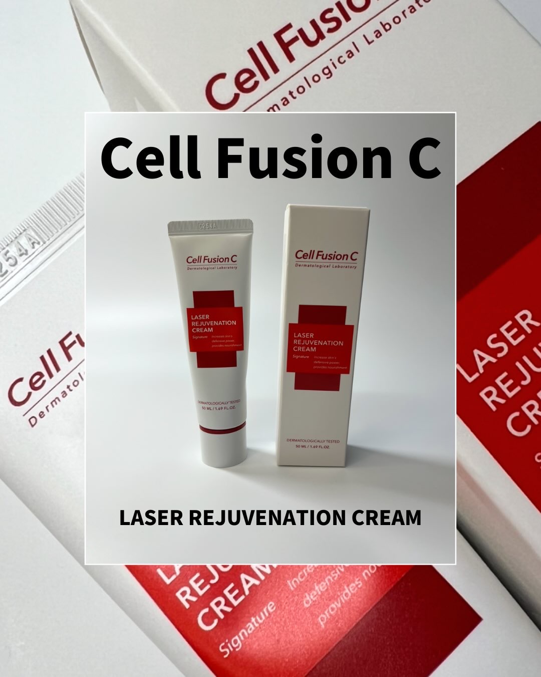 Cell Fusion C(セルフュージョンシー) LASER REJUVENATION CREAMのクチコミ「#PR @cellfusionc_official_jp 
Cell Fusion Cアンバサ.....」（1枚目）