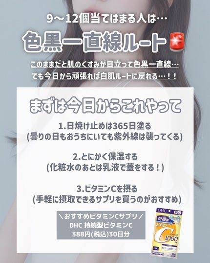 DHC 持続型ビタミンC/DHC/美容サプリメントを使ったクチコミ(3枚目)