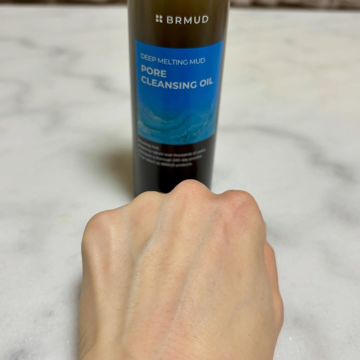 ディープメルティングマッドポアクレンジングオイル/BRMUD/オイルクレンジングを使ったクチコミ(4枚目)