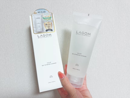 ラゴム ジェルトゥウォーター クレンザー(朝用洗顔)/LAGOM /その他洗顔料を使ったクチコミ(1枚目)